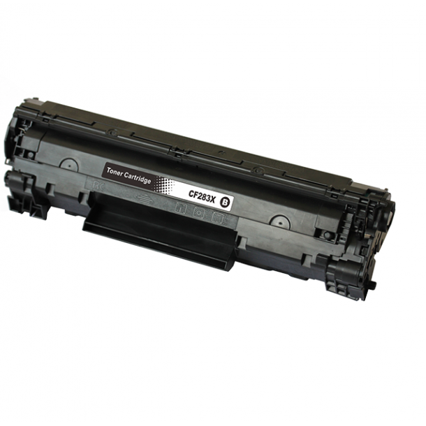 HP CF283X sort toner kompatibel HP 83A Printer 2,200 sider v/5%.