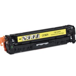 pakke med 4 styk CF 380A 381A 382A 383A Kompatibel toner med hp 312 X printer 11,900 sider v/5%.