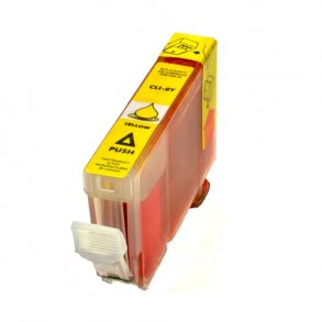 Canon CLI 8 Yellow (Gul). Kompatibel blkpatron indeholder 14 ml.