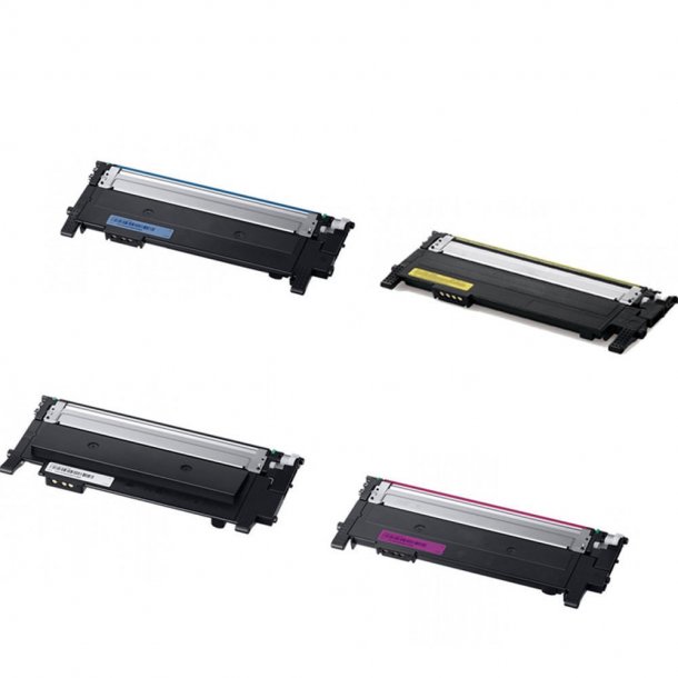 Pakke med Samsung CLT 404s Bk-CMY de er Kompatibel med Samsung CLT 404s printer 4500 sider v. 5%.