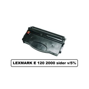 E 120 Kompatibel med Lexmark 12016SE printer 2000 sider printer v/5%.