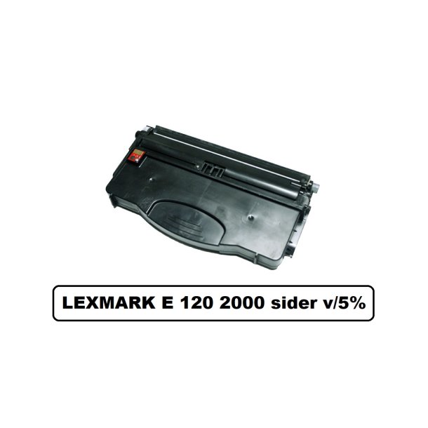 E120. Kompatibel med Lexmark 12016SE