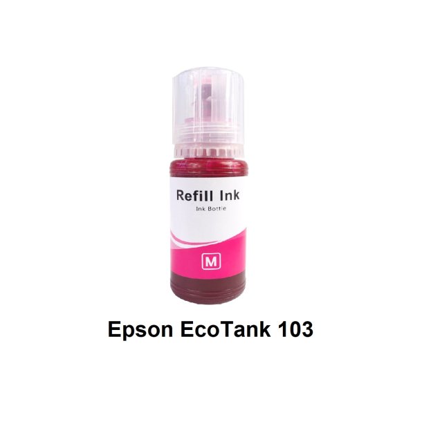 Epson 103 Magenta (Rd) kompatibel Blkrefill Indeholder 70ml.