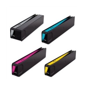 HP 970/971XL BK-CMY Pakke med 4 styk indeholder610ml ialt.