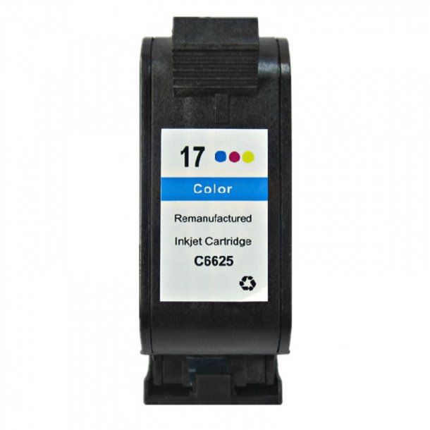 HP 17 (C6625) Kompatibel bl&aelig;kpatron indeholder 30 ml.