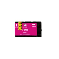 Sampack med 5 styk hp 711 bk-c-m-y Kompatible blkpatroner indhold ialt 234 ml.