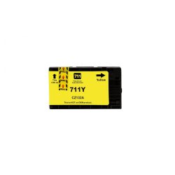 Sampack med 5 styk hp 711 bk-c-m-y Kompatible blkpatroner indhold ialt 234 ml.