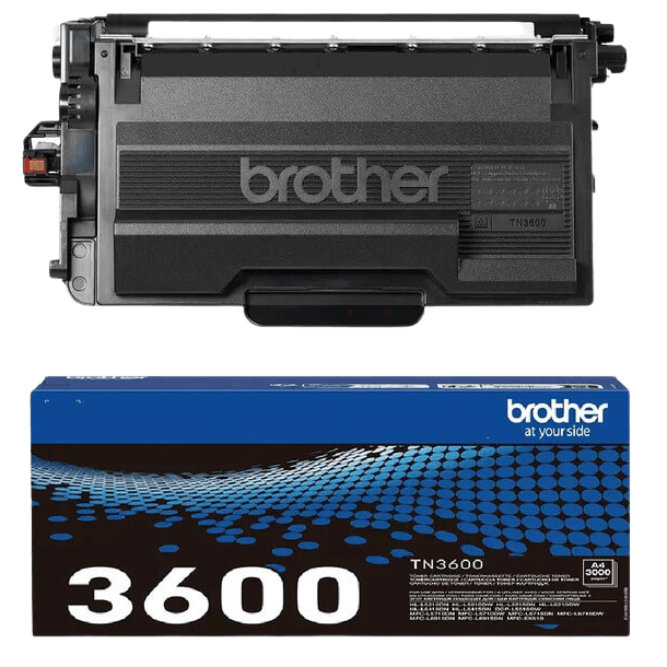 Brother TN3600 BK Original 3000 Sider