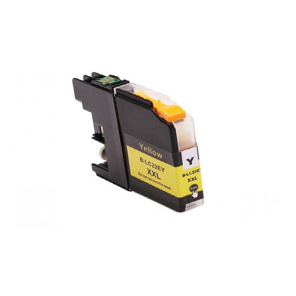 Sammenpak med 4 styk Brother LC 22 BK-c-m-y er kompatibel Indeholder 103ml.