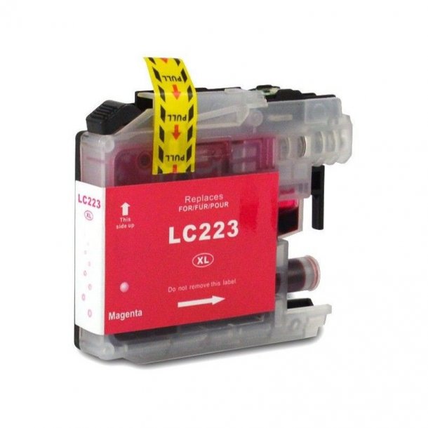 Brother LC 223XL M Rd kompatibel blkpatron rd med 10ml