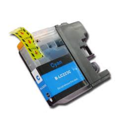 Sampack med 5 styk Brother LC 223XL BK-CMY kompatibel blkpatron indeholder 20/10ml ialt 70ml.