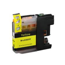 Sampack med 5 styk Brother LC 223XL BK-CMY kompatibel blkpatron indeholder 20/10ml ialt 70ml.