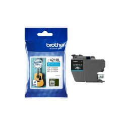  Brother Sampack med 4 styk LC 421XL originale blkpatron indeholder 40 ml.
