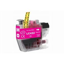  Brother Sampack med 5 styk LC 422XL Kompatibel blkpatron indeholder 174 ml ialt.