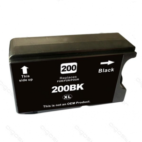Lexmark 200/210XL BK (sort). Kompatibel blkpatron indeholder 82 ml.