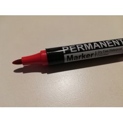 Permanent Marker i Rd.
