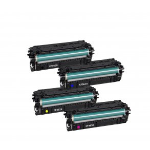 CF 360-61-62-63X Pakke med 4 styk Kompatibel toner med hp 508X. printer 41000 sider v/5%.
