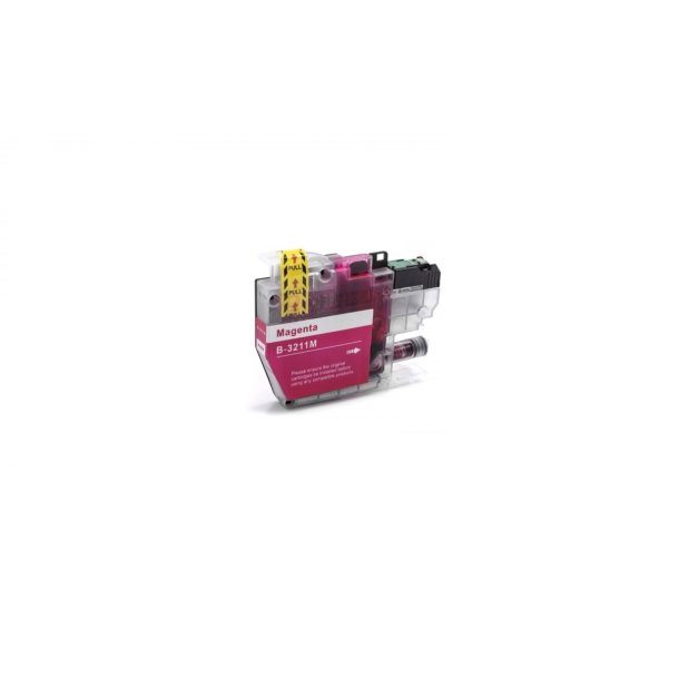 Brother LC 3211 Magenta (rd) kompatibel blkpatron printer 200 sider v5%.