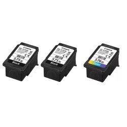 Canon Sampack med 2x pg 575XL BK og 1x cl 576XL CMY originale blkpatroner indeholder IALT 42,6 ml.
