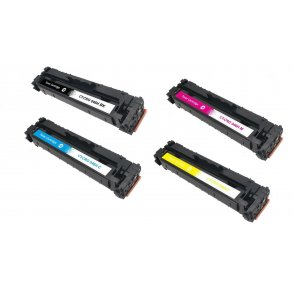 CANON CRG 046X Sampack 4 styk CRG 046 BK-C-M-Y Kompatibel Lasertoner Printer 6,300/5,000 sider v/5%.