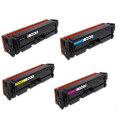 CF 530-31-32-33A Sampack med 4 styk Kompatibel lasertoner med hp 205A. printer 3800 sider v/5%.