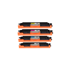 Sammenpak CF 350A-351A-352A-353A. Kompatibel toner med hp 130A Printer 4300 sider v/5%.