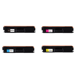 Brother Sampack med 4 styk TN 336 B,C,M,Y Kompatibel Lasertonerne 14500 sider v/ 5%