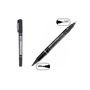 Permanent Marker i Sort med en skrive bredde p 0,5 og 1,0mm.