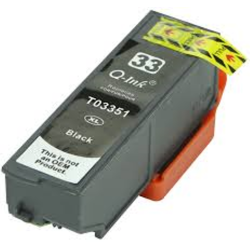 Sampack med 5 stk Epson T3351 T3361 T3362 T3363 T3364 Kompatibel blkpatron indeholder ialt 78ml.