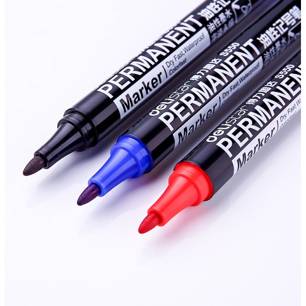 Permanent Marker i Bl.