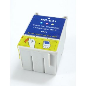 Epson T041 farve. Kompatibel blkpatron indeholder 42 ml